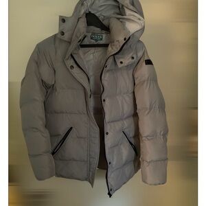 Women’s XS Light Gray Puffer Jacket Dover Saddlery